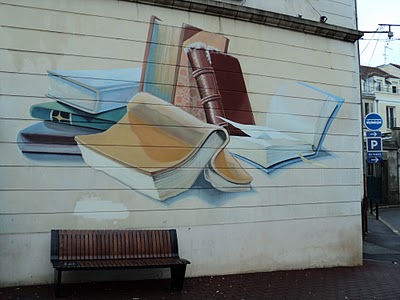 book mural Fontainebleu