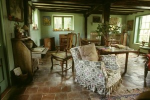 The Sitting Room at Monk's House, East Sussex