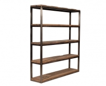 Axel Double bookcase - Genuine Reclaimed Vintage Boat Wood