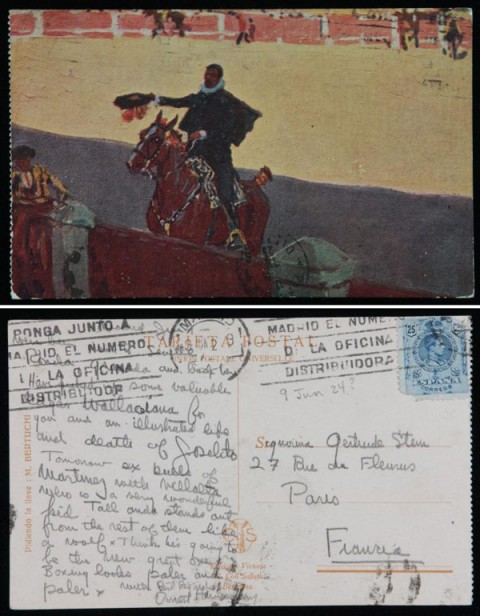 Ernest-Hemingway-Postcard