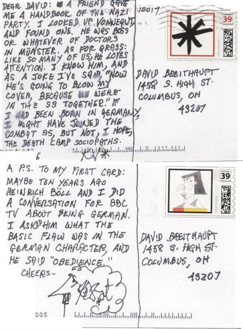 Kurt-Vonnegut-Postcard