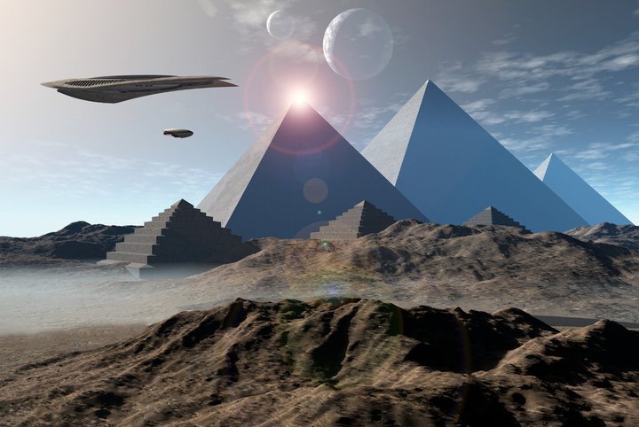 Egyptian Pyramids Alien UFO Connection2